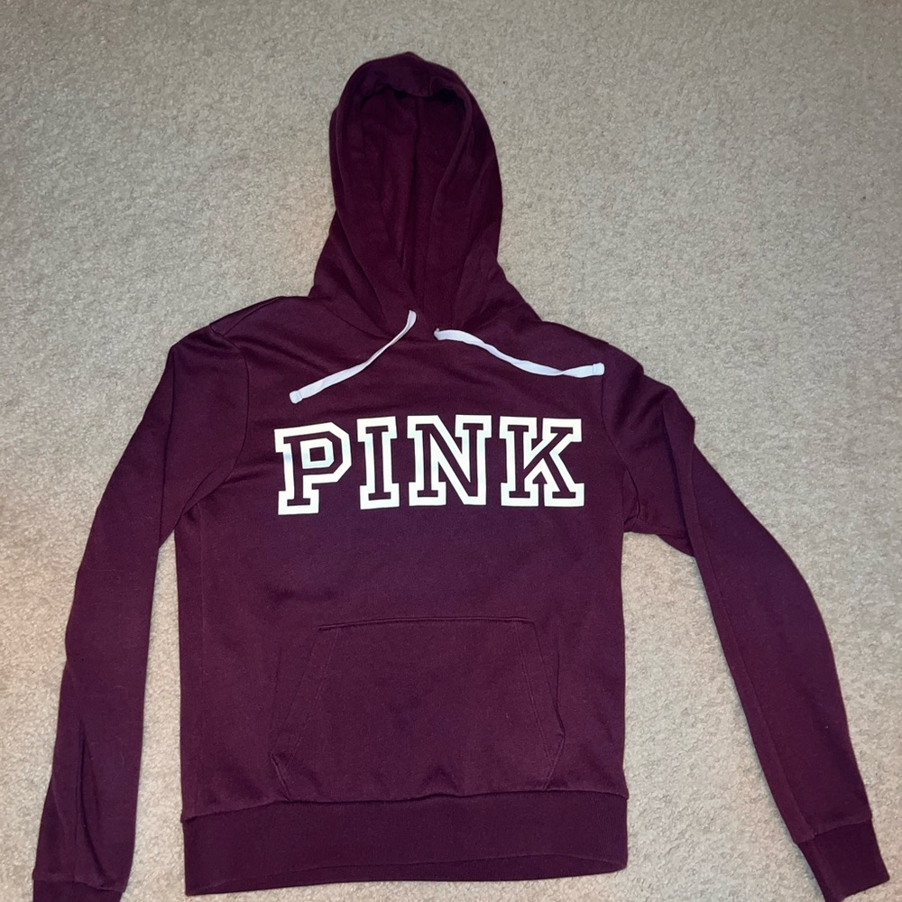 Pink hoodie